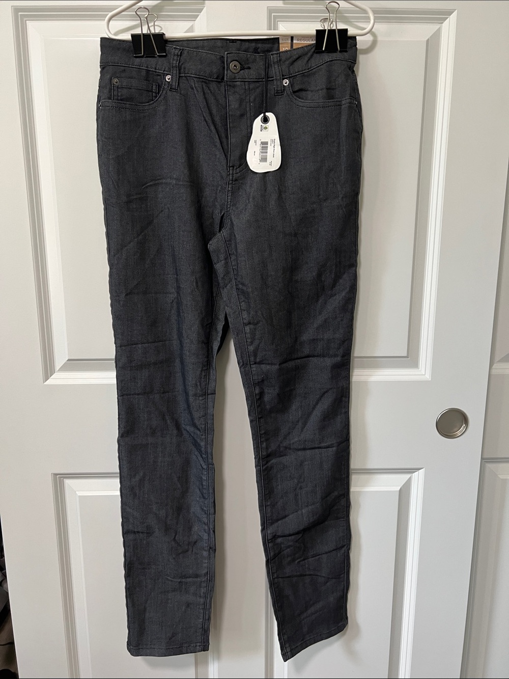 NWT prAna Kayla High Rise Jean Size 10 Regular Organic Cotton Stretch Denim